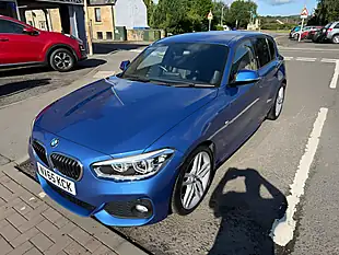 Used 2016 BMW 1 Series M Sport Estoril Blue - Interior and Exterior details 2