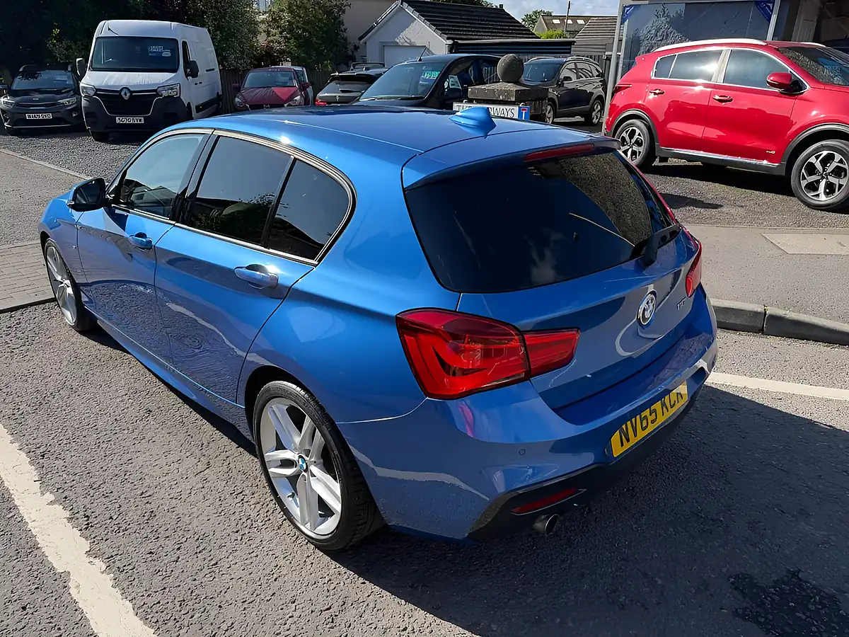 Used 2016 BMW 1 Series M Sport Estoril Blue - Interior and Exterior details 3