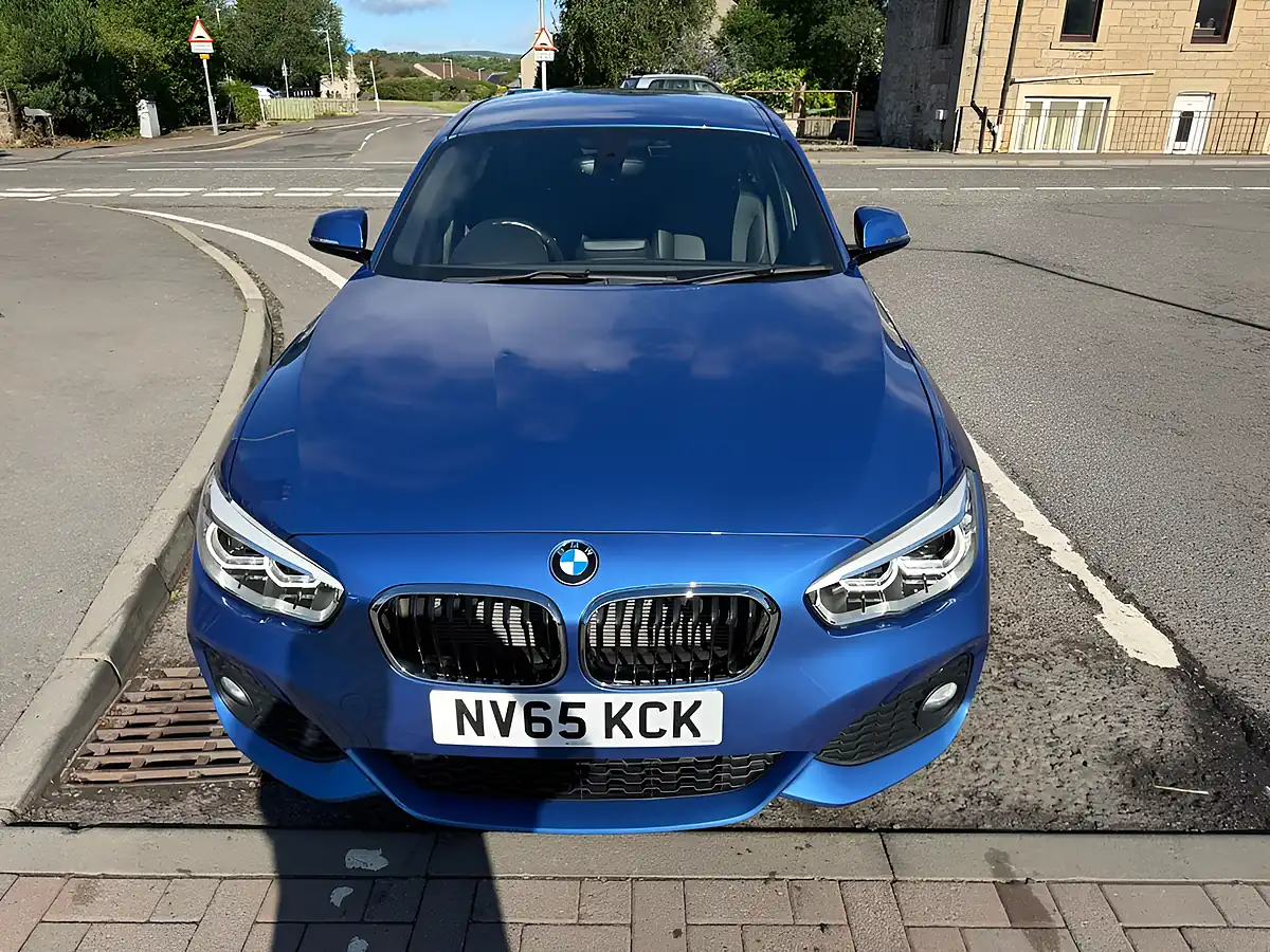 Used 2016 BMW 1 Series M Sport Estoril Blue - Interior and Exterior details 6