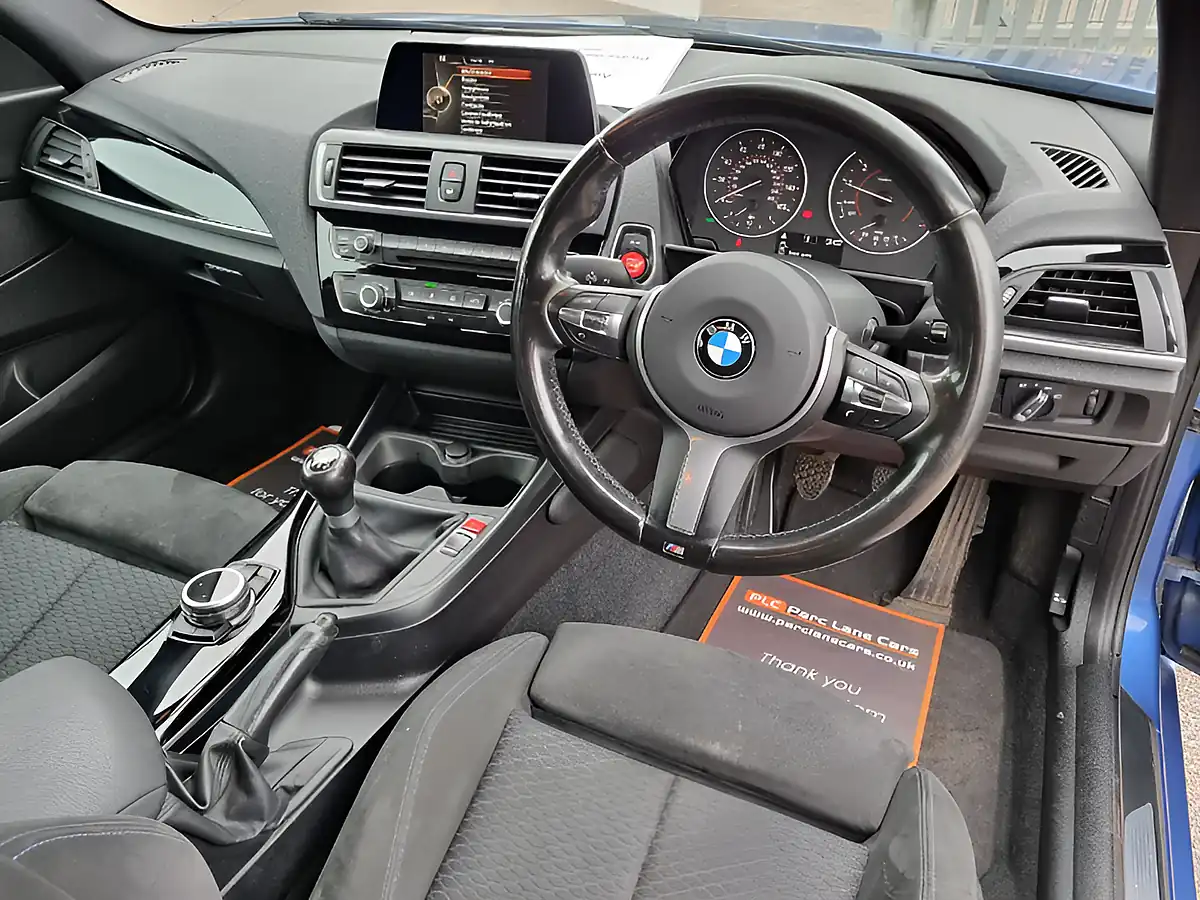 Used 2016 BMW 1 Series M Sport Estoril Blue - Interior and Exterior details 16