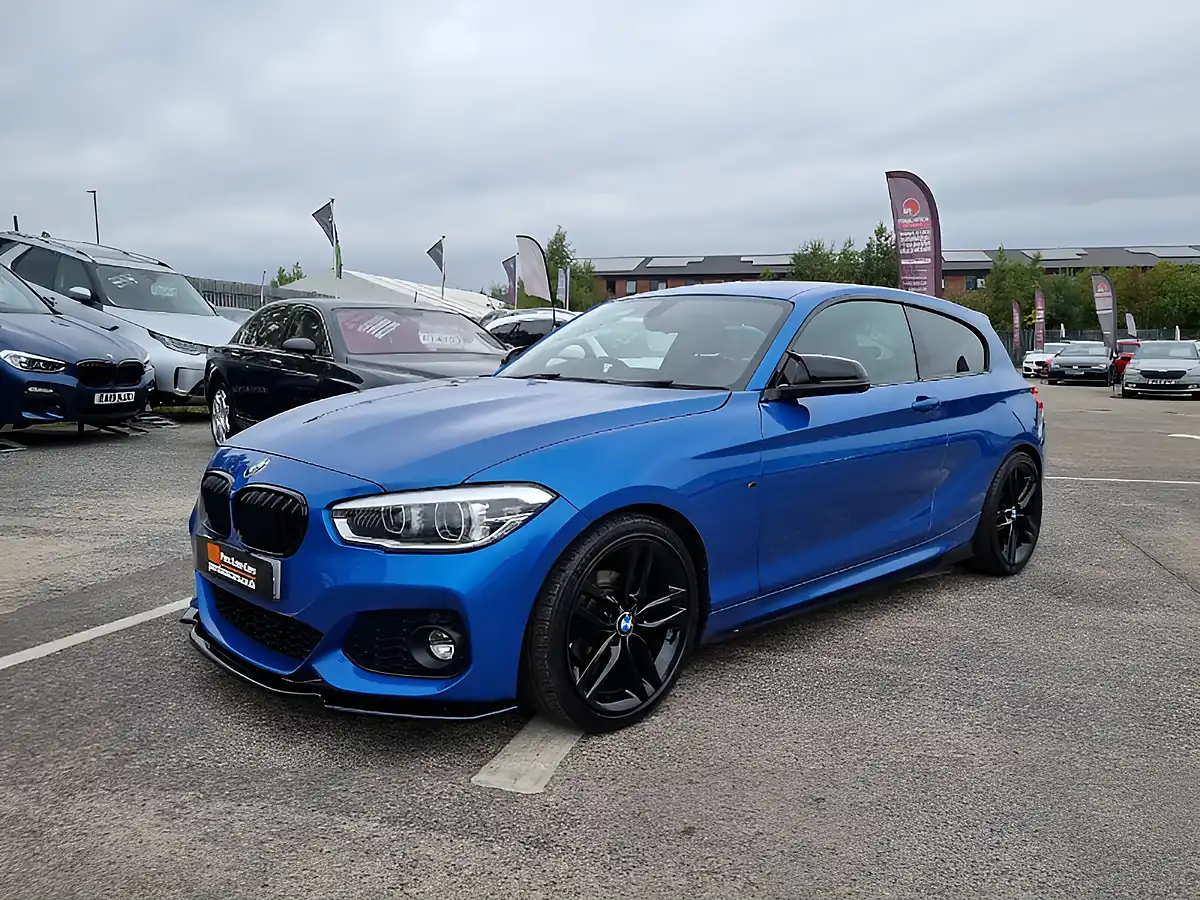 Used 2016 BMW 1 Series M Sport Estoril Blue - Interior and Exterior details 8