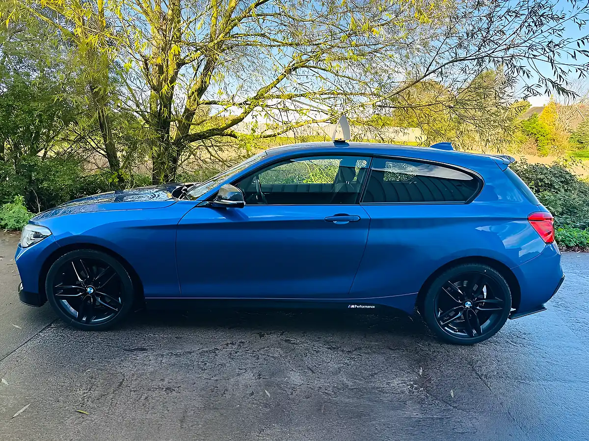 Used 2016 BMW 1 Series M Sport Estoril Blue - Interior and Exterior details 10