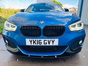 Used 2016 BMW 1 Series M Sport Estoril Blue - Interior and Exterior details 2