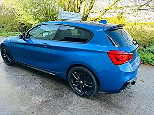 Used 2016 BMW 1 Series M Sport Estoril Blue - Interior and Exterior details 4