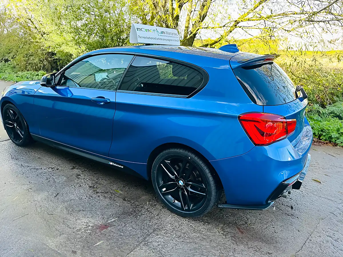Used 2016 BMW 1 Series M Sport Estoril Blue - Interior and Exterior details 4