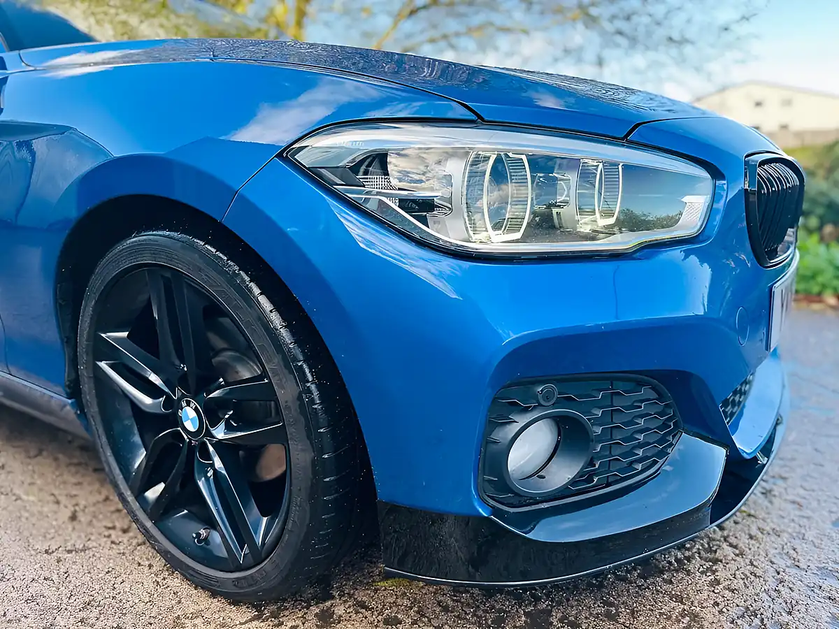 Used 2016 BMW 1 Series M Sport Estoril Blue - Interior and Exterior details 6
