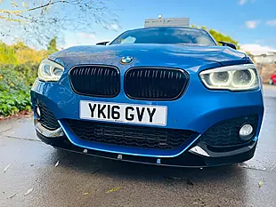 Used 2016 BMW 1 Series M Sport Estoril Blue - Interior and Exterior details 8