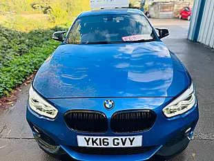 Used 2016 BMW 1 Series M Sport Estoril Blue - Interior and Exterior details 9