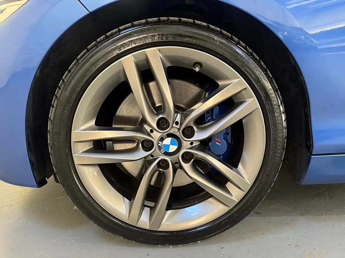 Used 2016 BMW 1 Series M Sport Estoril Blue - Interior and Exterior details 12