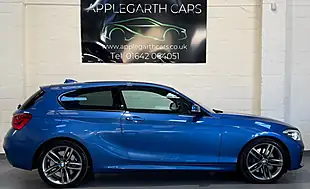Used 2016 BMW 1 Series M Sport Estoril Blue - Interior and Exterior details 2