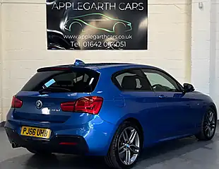 Used 2016 BMW 1 Series M Sport Estoril Blue - Interior and Exterior details 3