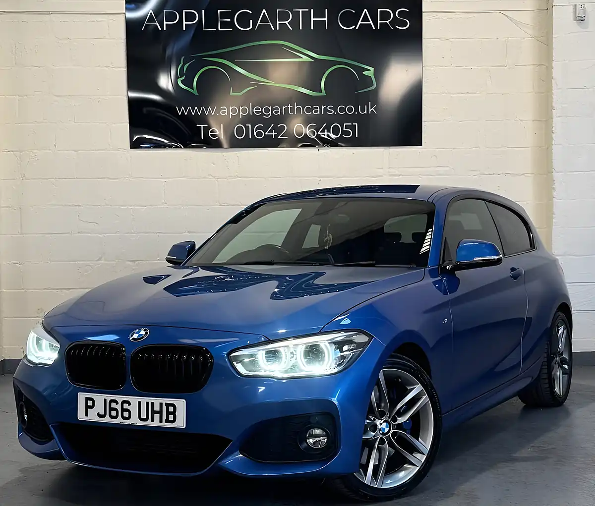 Used 2016 BMW 1 Series M Sport Estoril Blue - Interior and Exterior details 5