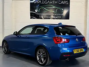 Used 2016 BMW 1 Series M Sport Estoril Blue - Interior and Exterior details 7