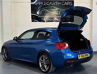Used 2016 BMW 1 Series M Sport Estoril Blue - Interior and Exterior details 8