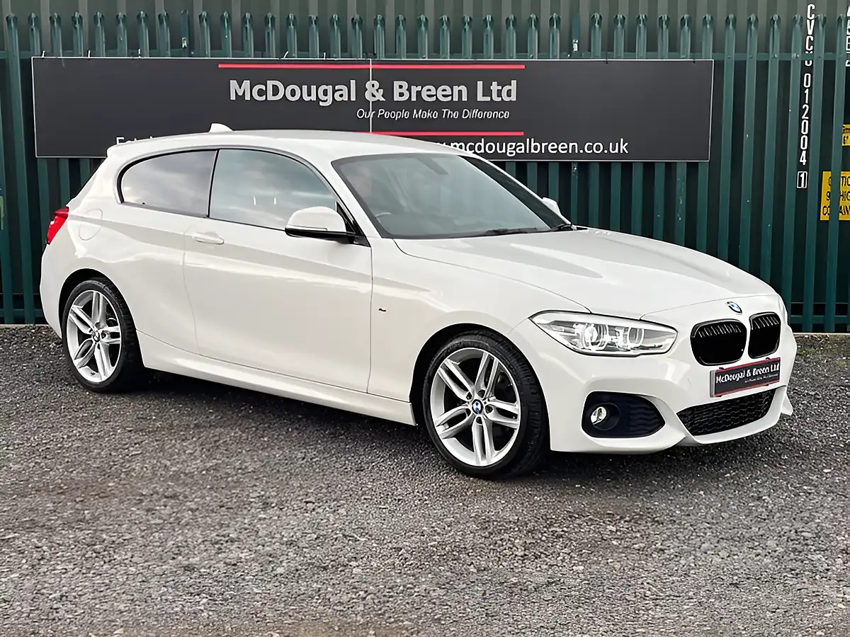 Used 2016 BMW 1 Series M Sport White - Interior and Exterior details 8