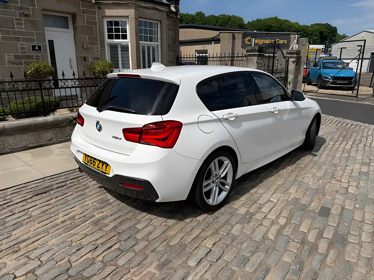 Used 2016 BMW 1 Series M Sport White - Interior and Exterior details 7