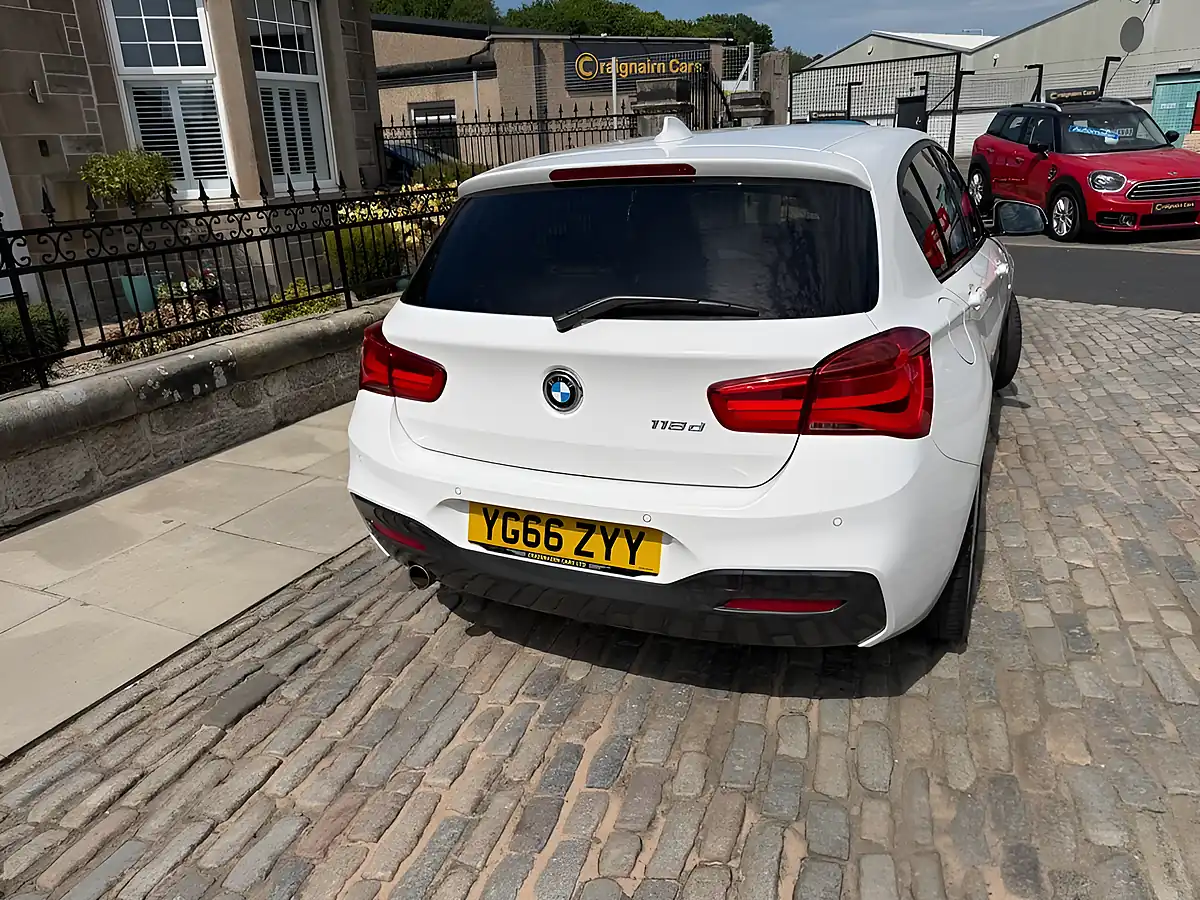 Used 2016 BMW 1 Series M Sport White - Interior and Exterior details 9
