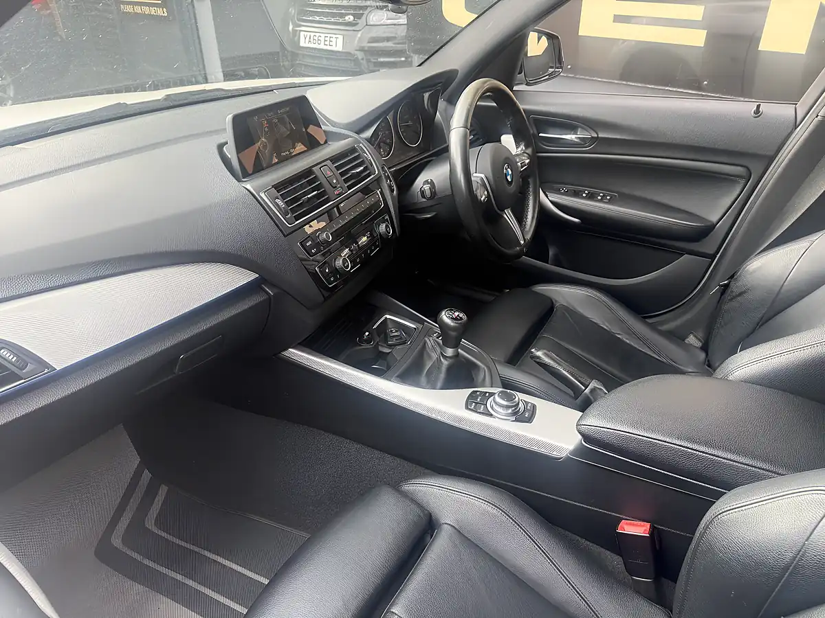 Used 2016 BMW 1 Series M Sport White - Interior and Exterior details 7