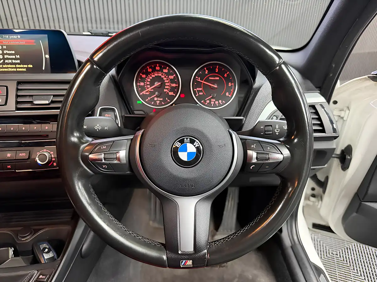 Used 2016 BMW 1 Series M Sport White - Interior and Exterior details 14
