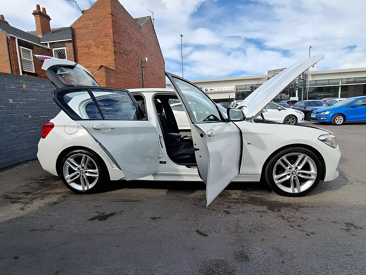 Used 2016 BMW 1 Series M Sport White - Interior and Exterior details 12