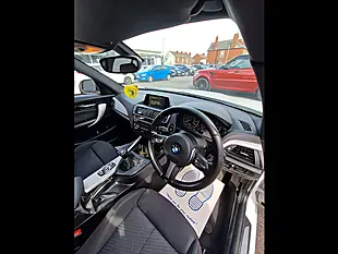 Used 2016 BMW 1 Series M Sport White - Interior and Exterior details 14