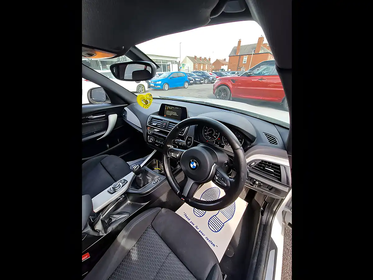 Used 2016 BMW 1 Series M Sport White - Interior and Exterior details 14
