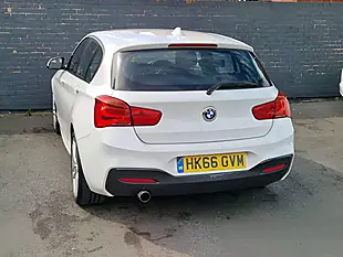 Used 2016 BMW 1 Series M Sport White - Interior and Exterior details 7