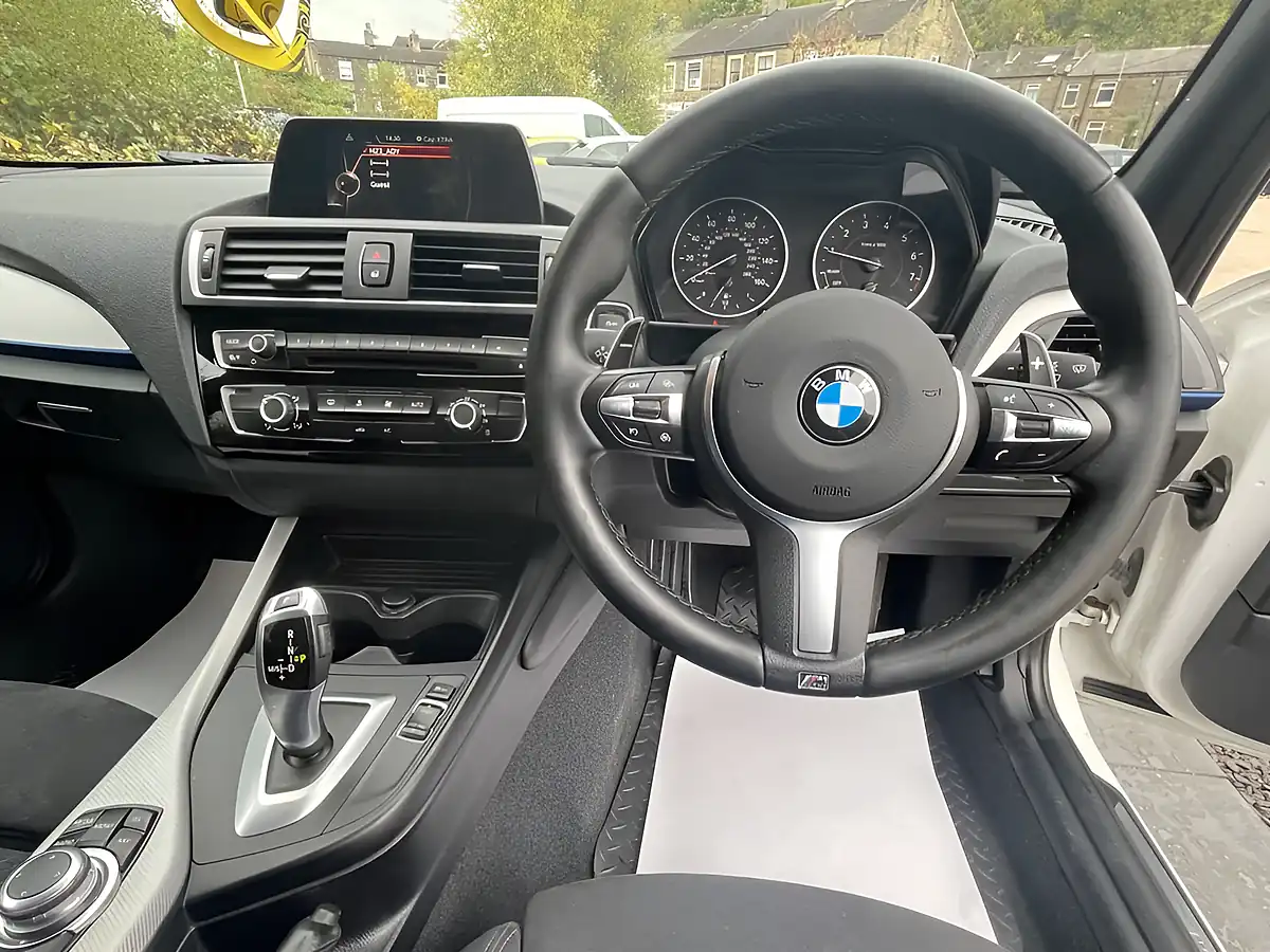 Used 2016 BMW 1 Series M Sport White - Interior and Exterior details 4