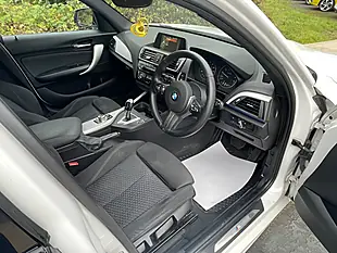 Used 2016 BMW 1 Series M Sport White - Interior and Exterior details 8
