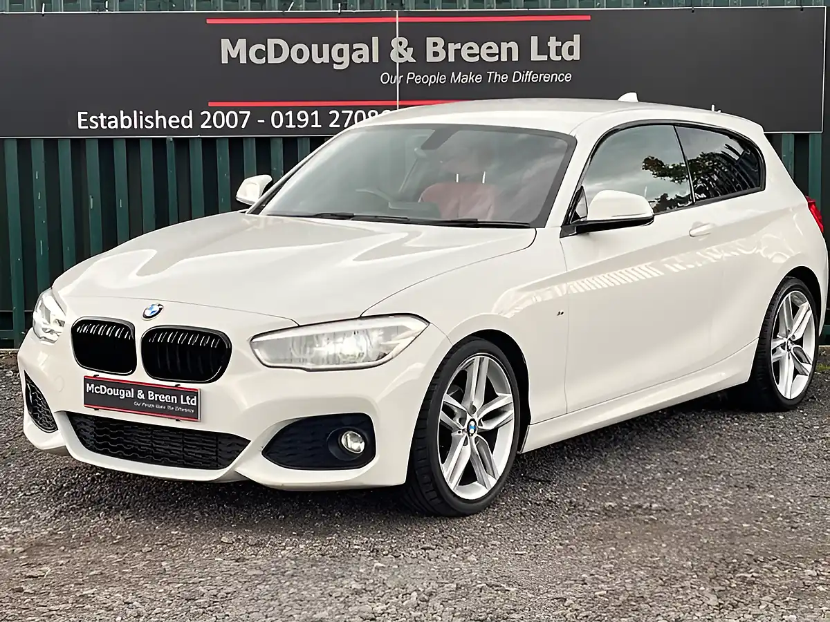 Used 2016 BMW 1 Series M Sport White - Front View