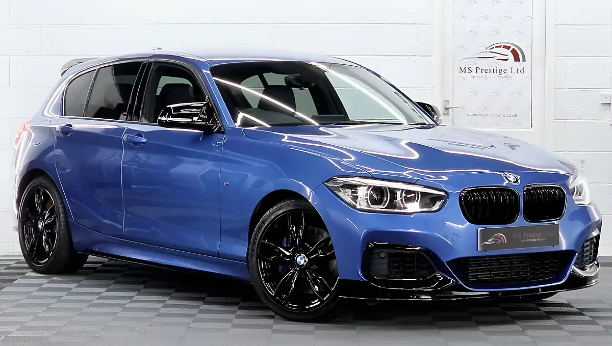 Used 2016 BMW 1 Series M135i Estoril Blue - Interior and Exterior details 2