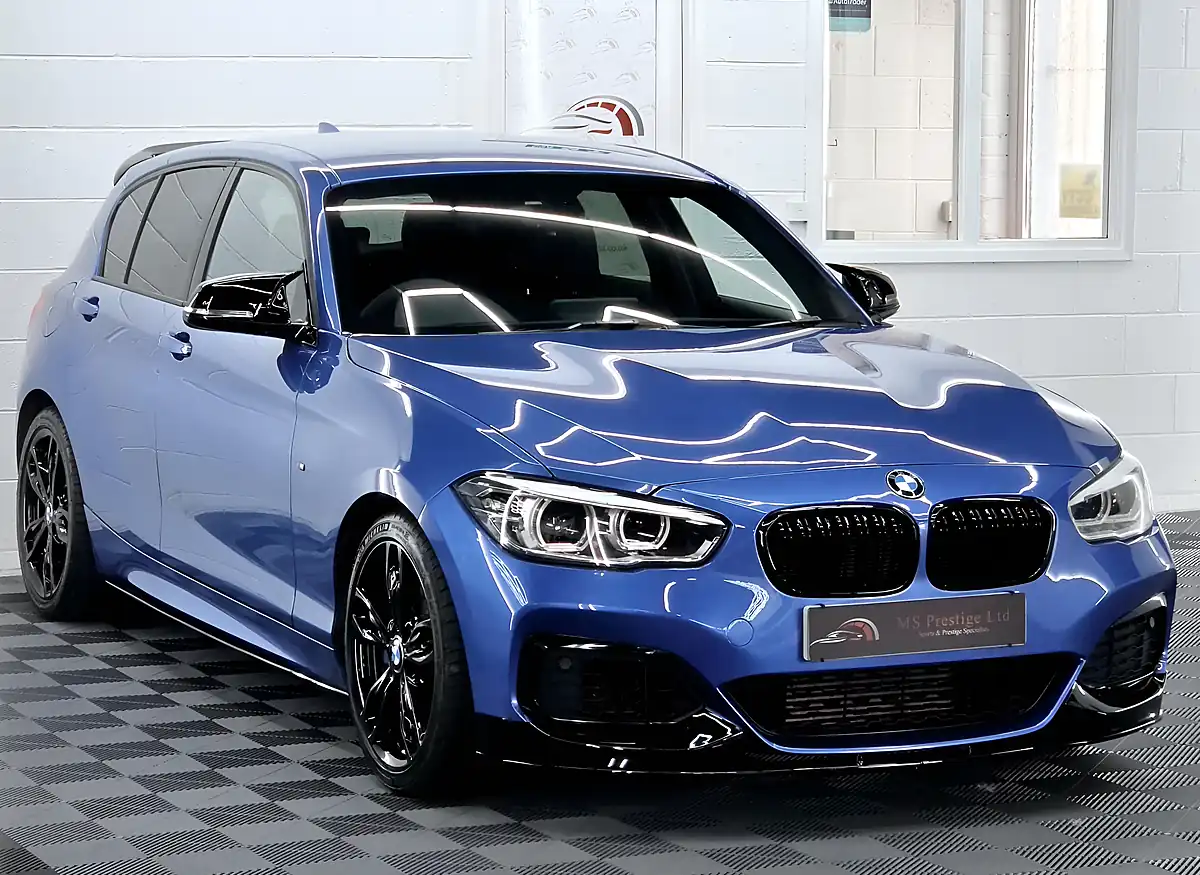 Used 2016 BMW 1 Series M135i Estoril Blue - Interior and Exterior details 4