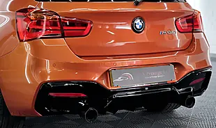 Used 2016 BMW 1 Series M135i Valencia Orange - Interior and Exterior details 10