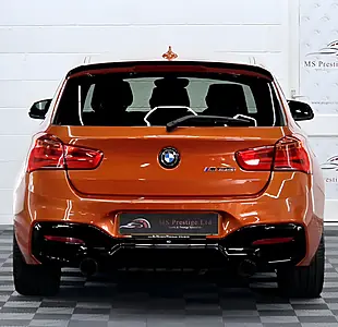 Used 2016 BMW 1 Series M135i Valencia Orange - Interior and Exterior details 11