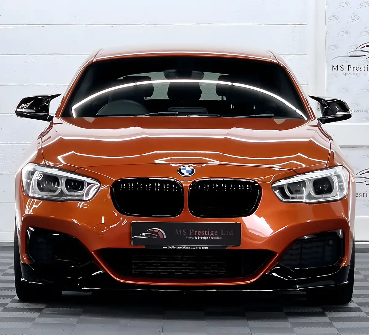 Used 2016 BMW 1 Series M135i Valencia Orange - Interior and Exterior details 7