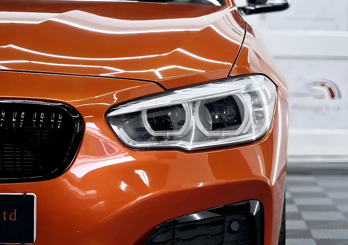 Used 2016 BMW 1 Series M135i Valencia Orange - Interior and Exterior details 8