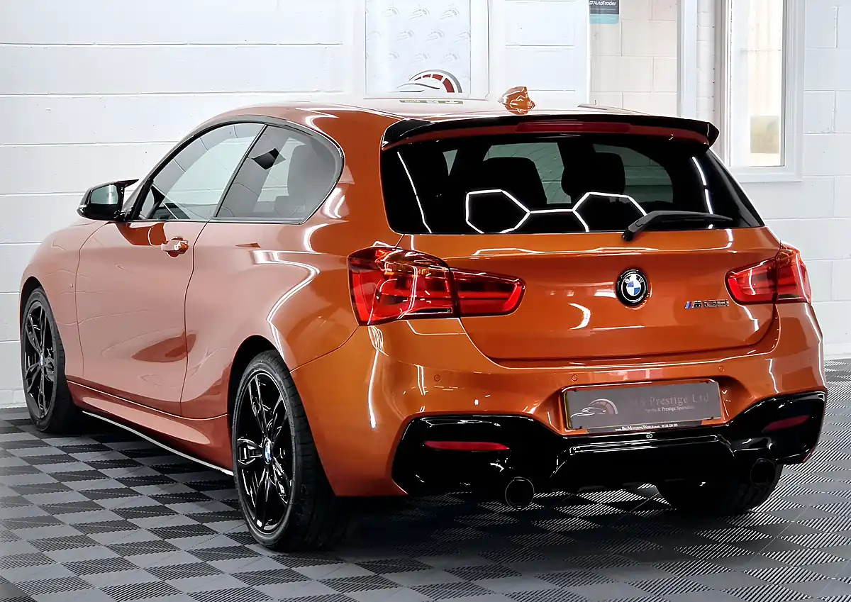 Used 2016 BMW 1 Series M135i Valencia Orange - Interior and Exterior details 9