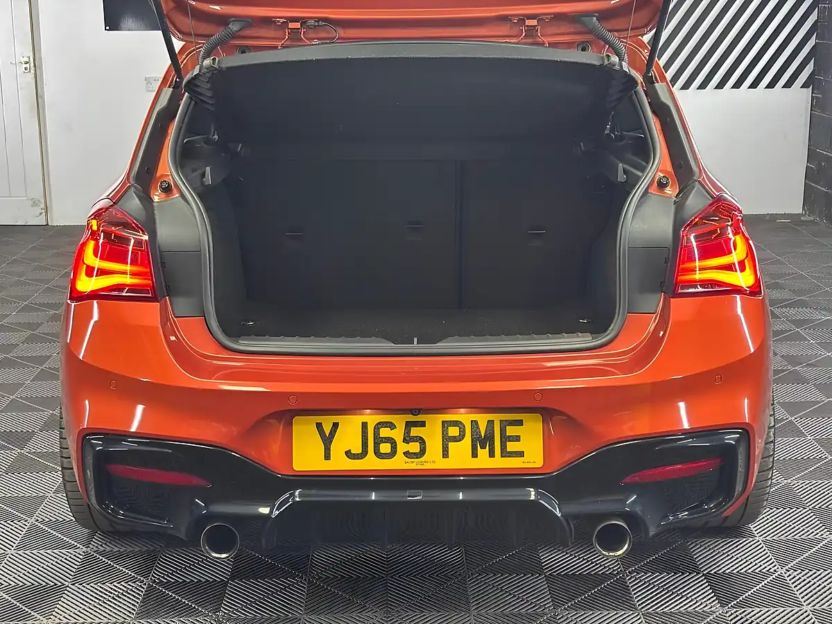 Used 2016 BMW 1 Series M135i Valencia Orange - Interior and Exterior details 18