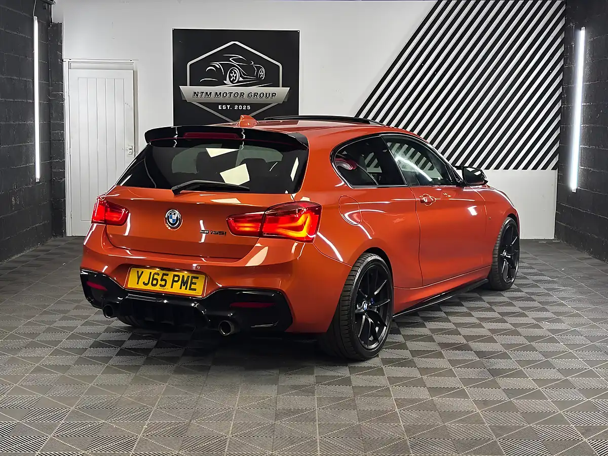 Used 2016 BMW 1 Series M135i Valencia Orange - Interior and Exterior details 6