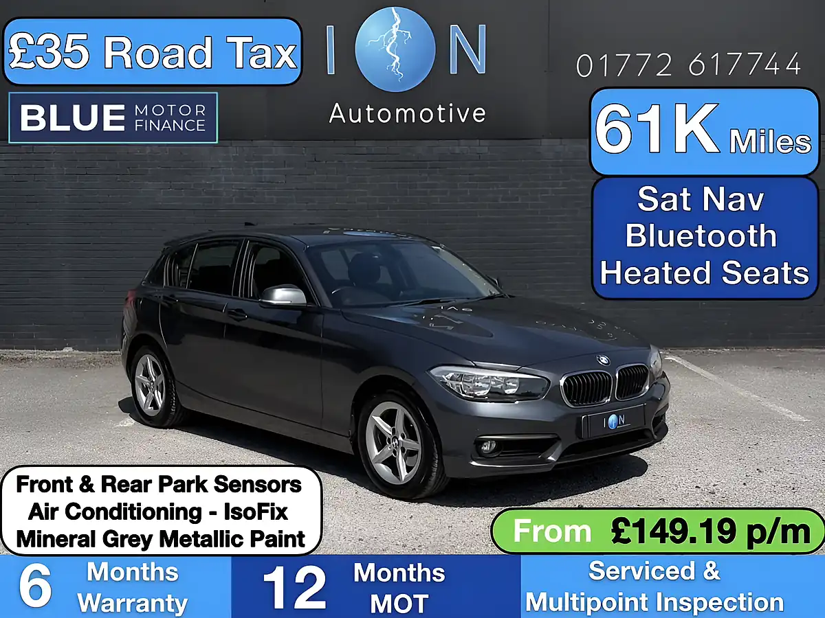 Used 2016 BMW 1 Series Se Mineral Grey - Front View