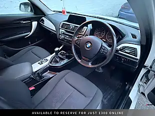 Used 2016 BMW 1 Series Se White - Interior and Exterior details 13