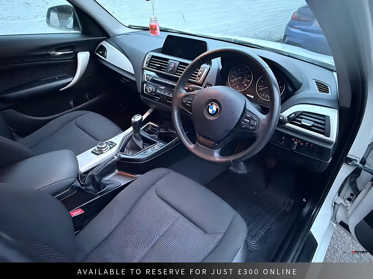 Used 2016 BMW 1 Series Se White - Interior and Exterior details 13