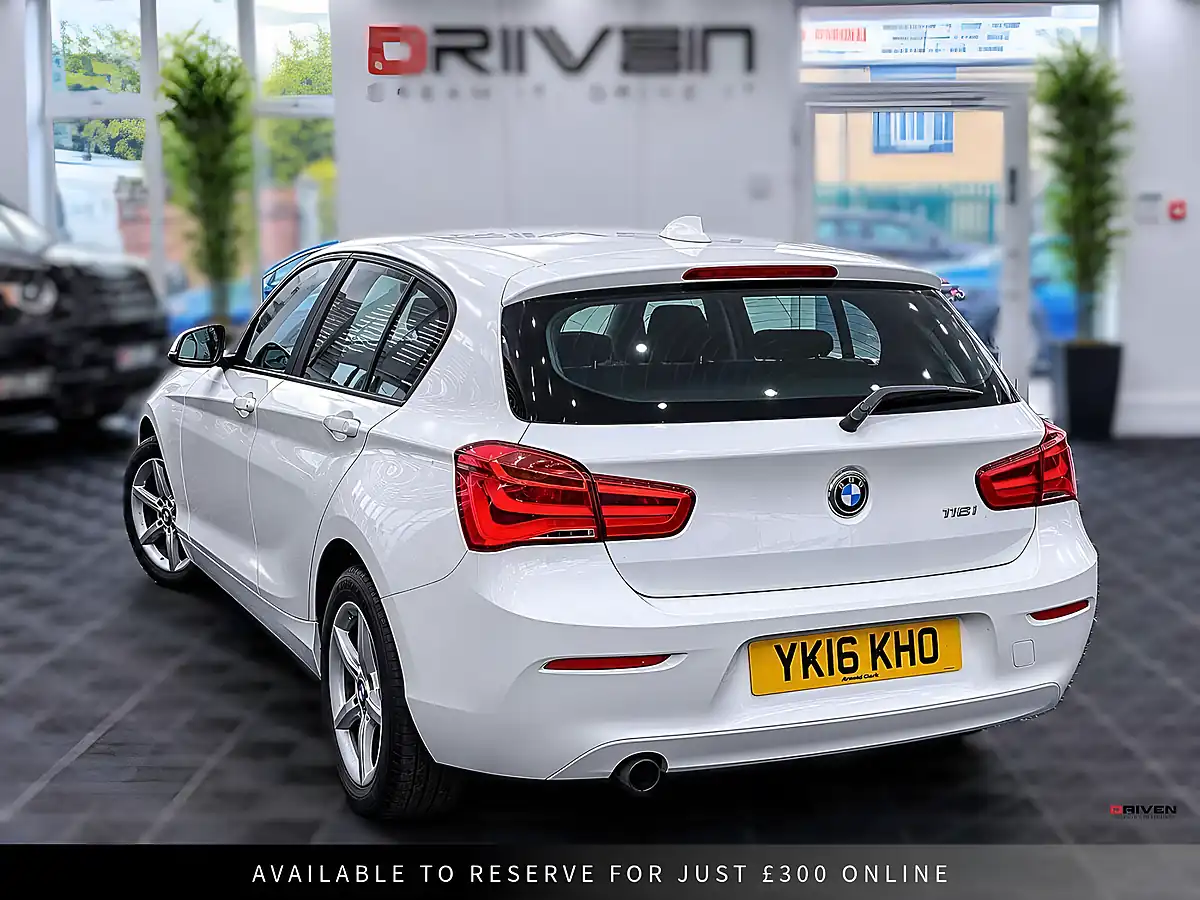 Used 2016 BMW 1 Series Se White - Interior and Exterior details 2