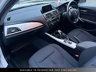 Used 2016 BMW 1 Series Se White - Interior and Exterior details 4