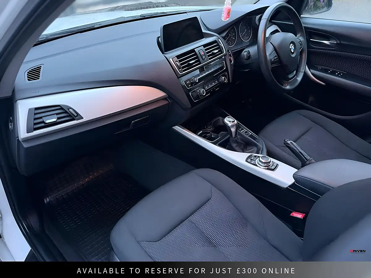 Used 2016 BMW 1 Series Se White - Interior and Exterior details 4