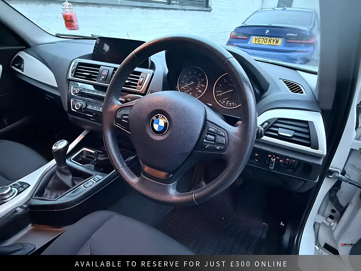 Used 2016 BMW 1 Series Se White - Interior and Exterior details 9