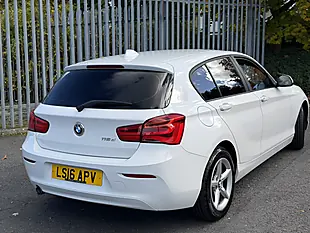 Used 2016 BMW 1 Series Se White - Interior and Exterior details 4