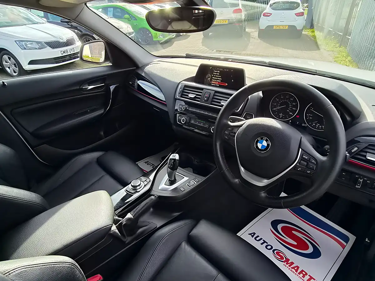 Used 2016 BMW 1 Series Sport Alpine White - Interior and Exterior details 8