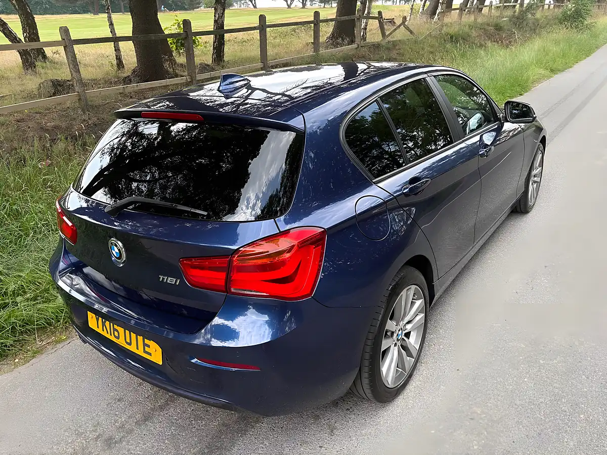 Used 2016 BMW 1 Series Sport Blue - Interior and Exterior details 10