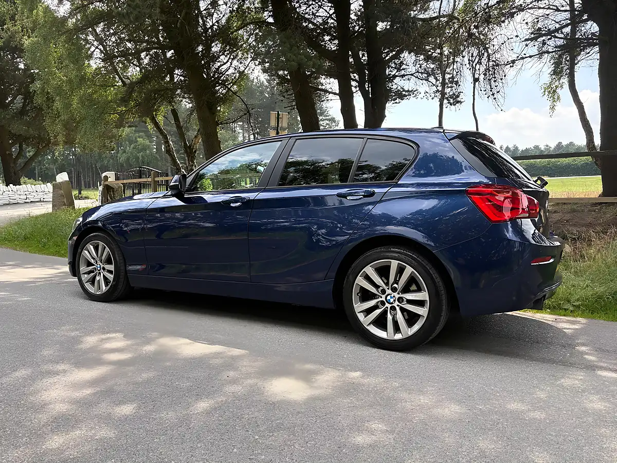 Used 2016 BMW 1 Series Sport Blue - Interior and Exterior details 16